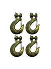 4 Pk G70 5/16" Clevis Slip Hook Trailer Wlatch Truck Transport Tow Fleet Tough. Fixed Price $21.95.