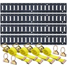Track Rails Tie Down Kit 12PCS 4 Pack 5FT Powder Coated Black Trekassy Pieces. Fixed Price $179.99.
