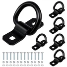 Lifgarfe 6PCS Heavy Duty 3/8" Trailer Ring Tie Down Anchors For 3/8, Black. Fixed Price $35.07.