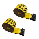 2 Pack Flatbed Truck Tie Down 4" X 30' Winch Strap With Hook Wll 5400 Lbs. Fixed Price $32.38.