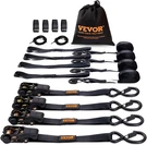 Ratchet Tie Down Straps (4PK), 2200 Lb Break Strength, 1" X 15' Heavy Duty. Fixed Price $38.99.