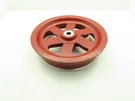 Hamilton Wft Cast Iron Single Flanged Track Wheel 14"X2-3/4"X 1" Bore 3000LB. Fixed Price $359.99.