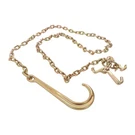 G80 4700LBS Tow Hook 5/16" 10' 15" Long Shank Chain With Rtj Grab. Fixed Price $44.95.