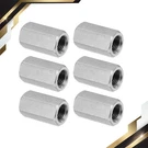 6 Set M12 1.25 Pitch 30MM Length Stainless Steel Hex Coupling Nut Connector. Fixed Price $15.42.