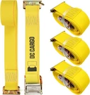 Dc Cargo Mall E-track Cam Buckle Straps, Heavy Duty Yellow Tie-downs (pack Of 4). Fixed Price $39.99.