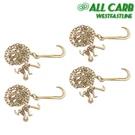 4PCS Hook Chain 5/16IN 8FT G80 4700LBS W/rtj Cluster & Grab. Fixed Price $119.94.