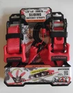 Erickson Manufacturing 1-1/4" X 8 Ft Sliding Ratchet Straps Pack Of 2. Fixed Price $10.00.