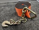 (qty 2) Mytee WS430AC: 4" X 30' Winch Strap Webbing With Chain Anchor. Fixed Price $40.00.