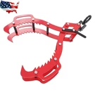 For Firewood 32IN Red Steel Grapple Hook W/4 Claws Capacity Logging Tongs. Fixed Price $75.94.