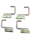 4 Pack Steel J-hooks,tie-down Accessories W/e-track Spring Fitting Attac. Fixed Price $14.95.