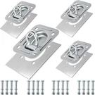 Recessed Ring Tie Down Anchors Pack (6,000 Lbs), Silver 4PCS,. Fixed Price $60.60.
