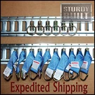 16PCS 10X Track Tie Off & 6X Ring Enclosed Trailer Truck Cargo Van. Fixed Price $34.96.