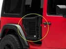 Jeep Licensed By Redrock Trail Rear Doors (07-18 Wrangler Jk 4-DOOR). Fixed Price $340.00.