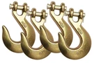 4PK 3/8" Clevis Slip Hook 6,600 # Wll G70 Tow Chain For Truck Trailer. Fixed Price $32.99.