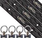 Us Cargo Control Tie Down System, 4 Tracks, Fittings, Black. Fixed Price $295.50.