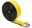 Winch Straps With Wire Hook 2"X40' Yellow 3333 Lbs Wll Uv & Abrasion Resistant. Fixed Price $14.99.