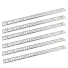 Labwork 6 Pack 5' Track Tie Down Kit For Trailer Truck Galvanized Steel. Fixed Price $56.41.