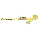 Ancra 48672-13-GRA Logistic Ratchet Strap, 12FT X 2IN, 1000LB. Fixed Price $15.25.