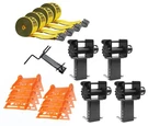Flatbed Tie Down KIT:4 Kinedyne Straps-winch Winder. Fixed Price $247.29.