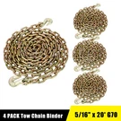 5/16" X 20' G70 Tow Chain Truck Trailer Transport Tie Down Binders. Fixed Price $145.95.