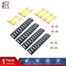Powder Coated Steel Track 20 Rails Ft Each Black W/ Tie Down Anchors/d-ring. Fixed Price $51.76.
