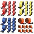 Uimoso Truck Straps Winch 4"X30' ,4"X40' Flat Hook 10 Pack Blue/yellow/red. Fixed Price $37.99.