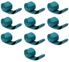 10PK 4" X 13' Blue Winch Strap W/ Sewn Loop 6,670 Lbs Wll Heavy Duty Tie Down. Fixed Price $79.99.
