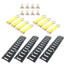 Fit For Secure Loads Transport 20 Pcs Ft Black Track Rails Kit, Matte Finish. Fixed Price $49.47.