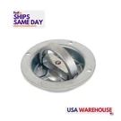 Macs Tie-downs 330004, One Natural Stainless Recessed D-ring 360 Deg Swivel. Fixed Price $69.84.