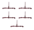 (5) Mytee Products 5/16"-3/8" Heavy Duty Ratchet Binder W/ Grab Hooks 5400 Wll. Fixed Price $143.49.