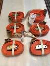 Kinedyne Pack 2"X16' Track Straps, Ebclosed Trailer Tie Down. Fixed Price $40.00.