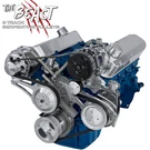 Small Block Ford 5.0L Serpentine Pulley Kit Air Conditioning Sbf Ac A/c 302. Fixed Price $688.00.