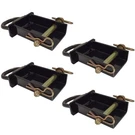 Set Of Four Stake Pocket D-rings Pk-sptd Secures Cargo By Adding Tie-down Points. Fixed Price $54.99.