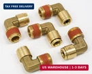 Mytee Products (5 Pack) Dot Brass Push To Connect Fitting Elbow - 3/8" Tube X. Fixed Price $52.87.