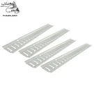 Silver 4 Pack Foot Track Rails, Zinc Plated For Cargo Trailer Tie Down. Fixed Price $44.89.