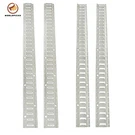 4 Piece 5' Galvanized Track Set Silver Finish Fit For Trailers Trucks. Fixed Price $51.40.