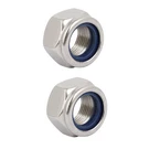 2PCS M18 1.5MM Pitch Fine Thread 304 Stainless Steel Hex Lock Nuts. Fixed Price $14.46.