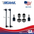 8PCS Front Sway Bar End Links+ Ball Joints+ Arm Bushings For 05-13 Honda Odyssey. Fixed Price $64.17.