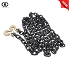5/16'' 14' G80 Transportation Bundle 4900LBS With Hooks Trailer Safety Tow Chain. Fixed Price $33.19.