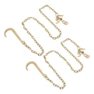 2 Pack 4700LBS W/ 15" Jrt Hook G70 Grab Chain 5/16" 8' G80 Tow. Fixed Price $65.98.