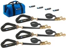 Macs Custom Tie Downs MTD511658 Pro Pack Black 2IN X 8FT Direct Hook Ratchet Str. Fixed Price $333.77.