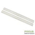 Silver Galvanized Brand New 2 Pack 5' Track Tie Down Rail Kit Carbon Steel. Fixed Price $39.13.