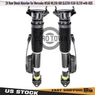 Pair Rear Suspension Shock For Mercedes W166 X166 ML350 550 W/ads 1663200130. Fixed Price $122.99.