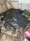 Mytee Dtr Dump Trailer Pvc Mesh Tarp Kit W/ 7' X 14' Double Pocket. Fixed Price $250.00.