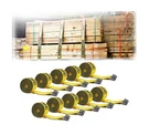 Mytee Products Kinedyne Winch Straps 4" X 30' Gold Heavy Duty Tie Down W/flat.... Fixed Price $181.79.