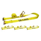 4 Pack 2" X 12' E-track Ratchet Tie Down Strap Truck Trailer Enclosed Cargo Van. Fixed Price $32.27.