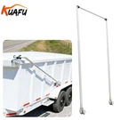 Kuafu Aluminum Spring Dump Truck Flip Tarp Arm System Kit Fit Up To 24" Bed. Fixed Price $536.25.