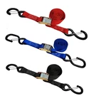 2 Pack 1" X 6' Cam Buckle Tie Down Strap W/ Hook For Boat Motorcycle Bike. Fixed Price $14.09.