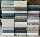 36 Pieces Of Hi-macs Salesman Samples 2X2 1/2" Thick For Rings Crafts. Fixed Price $54.00.