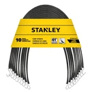 Stanley S300441 Black 41" Rubber Tarp Bungee Cords For Boating, Camping, Cargo. Fixed Price $18.75.